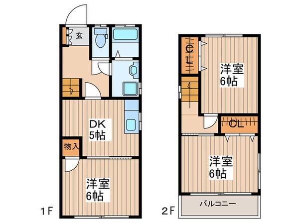 江古田3丁目戸建の物件間取画像